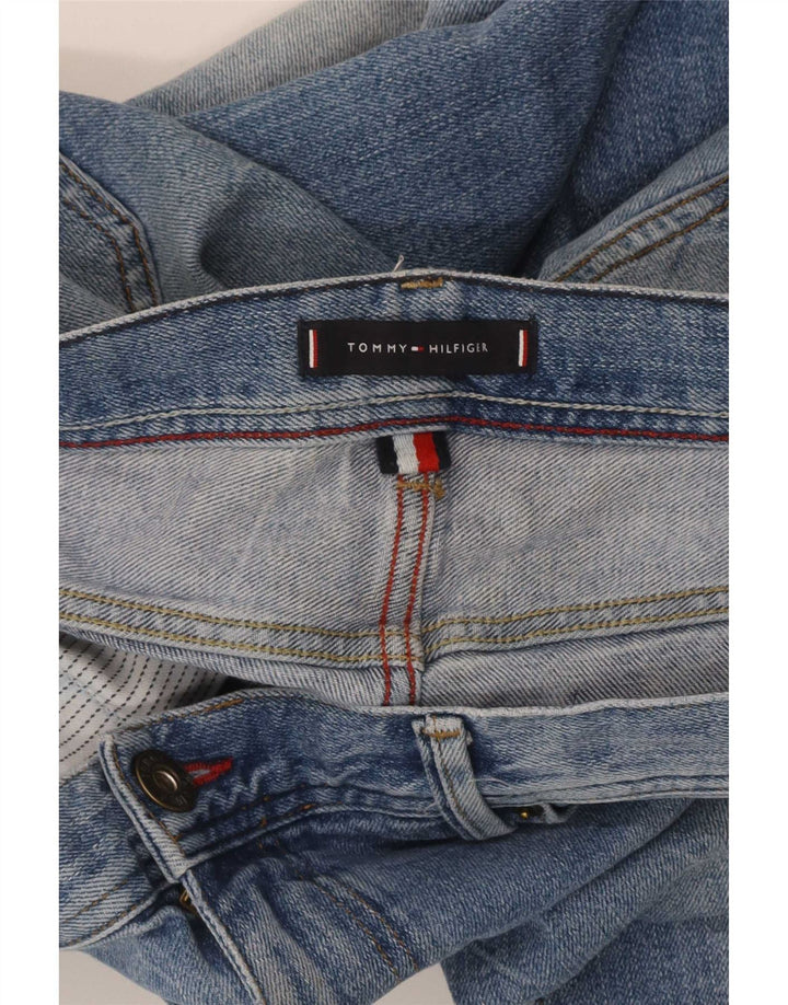 Męskie jeansy slim fit Tommy Hilfiger W36 L30 Niebieskie bawełniane