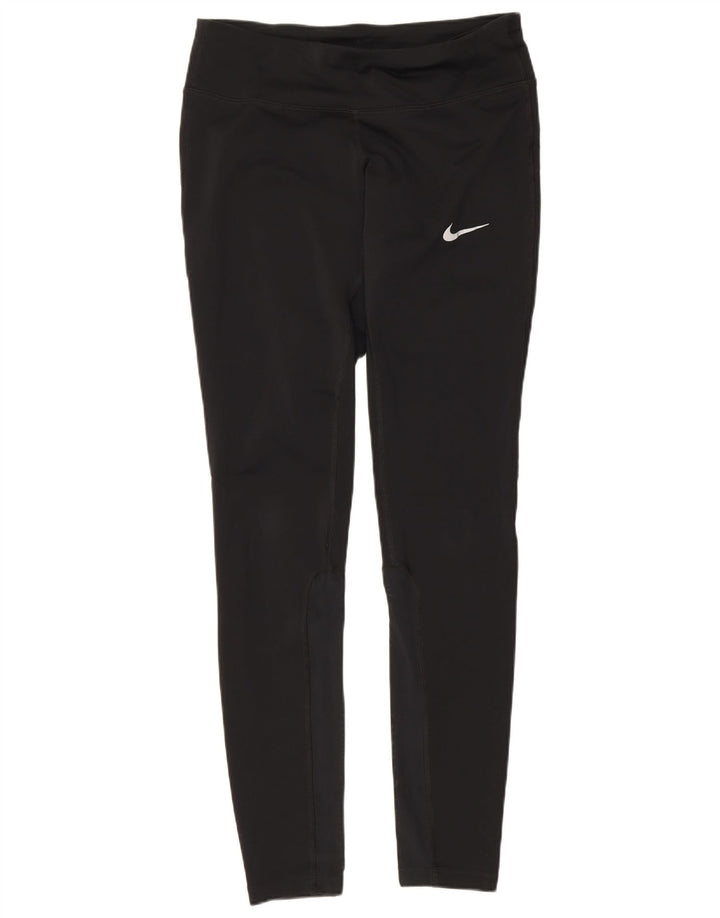 Damskie legginsy Nike Dri Fit UK 10, małe, czarne