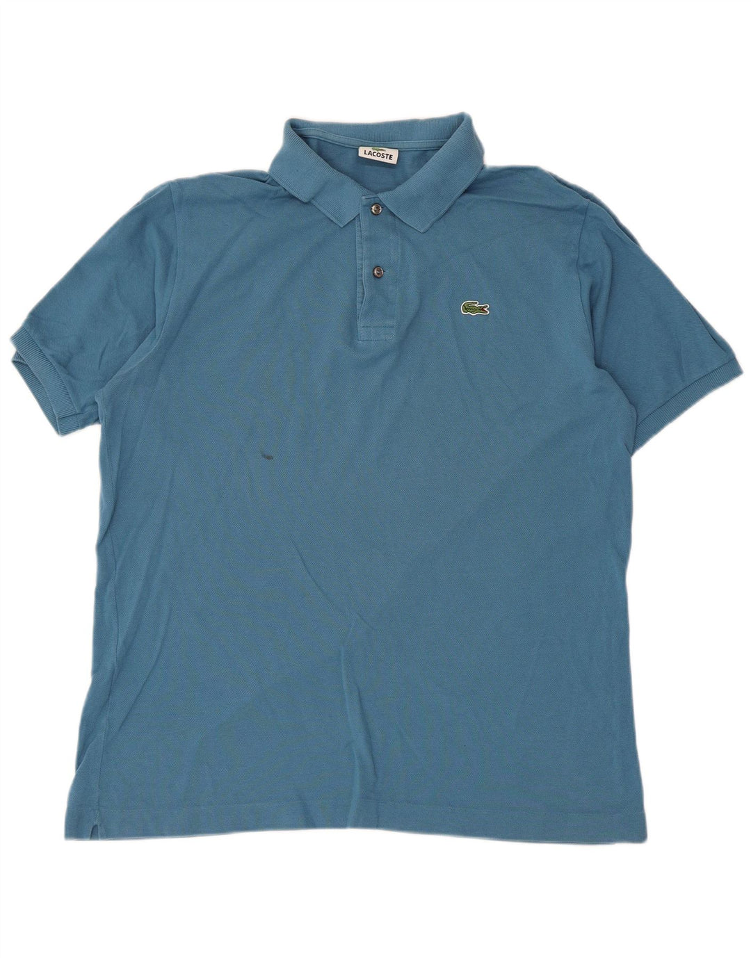 Męska koszulka polo Lacoste, rozmiar 6, XL, niebieska, bawełniana