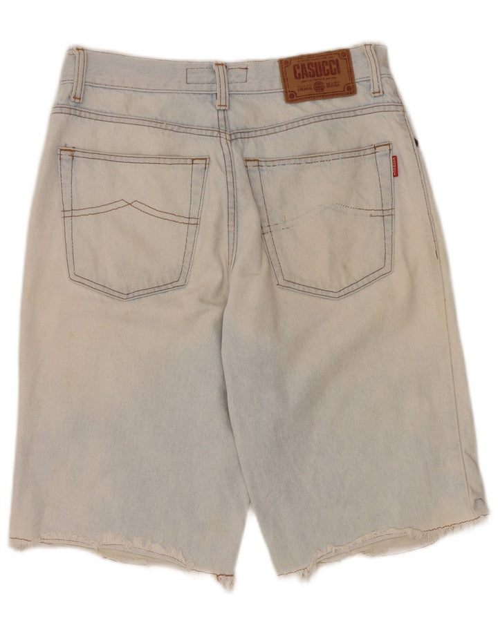Męskie spodenki jeansowe Casucci Graphic W30 Medium Blue