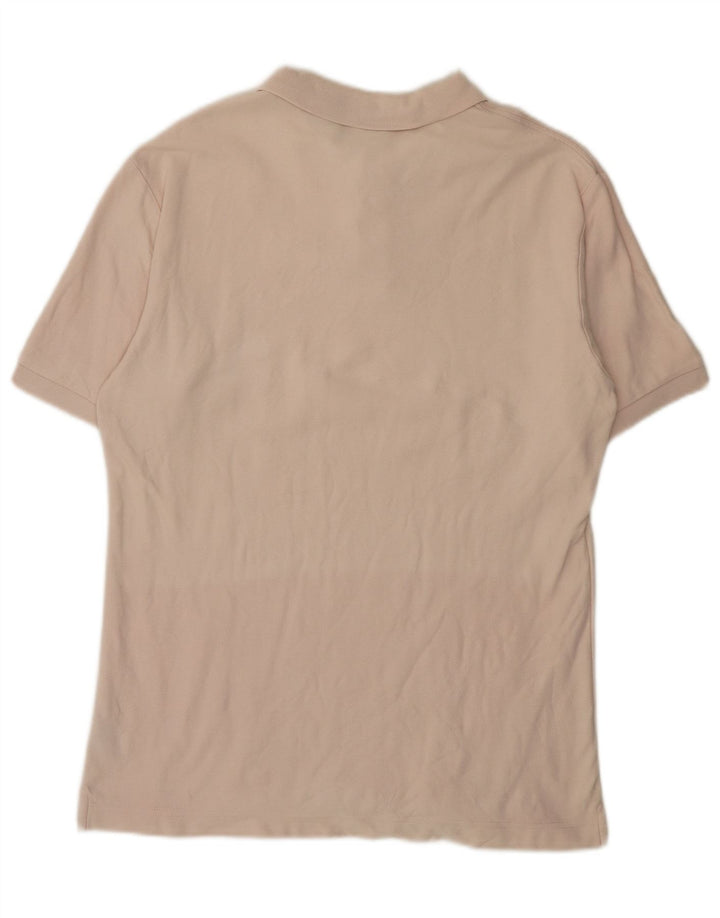 Męska koszulka polo FILA, średnio beżowa, bawełniana