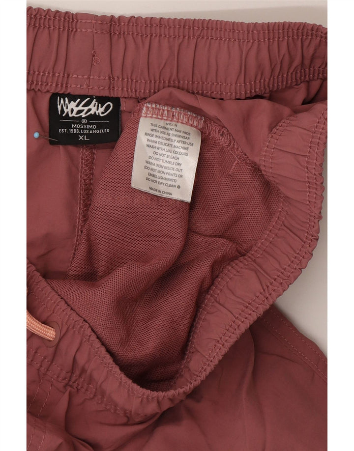 Męskie spodenki kąpielowe MOSSIMO XL, bordowy nylon