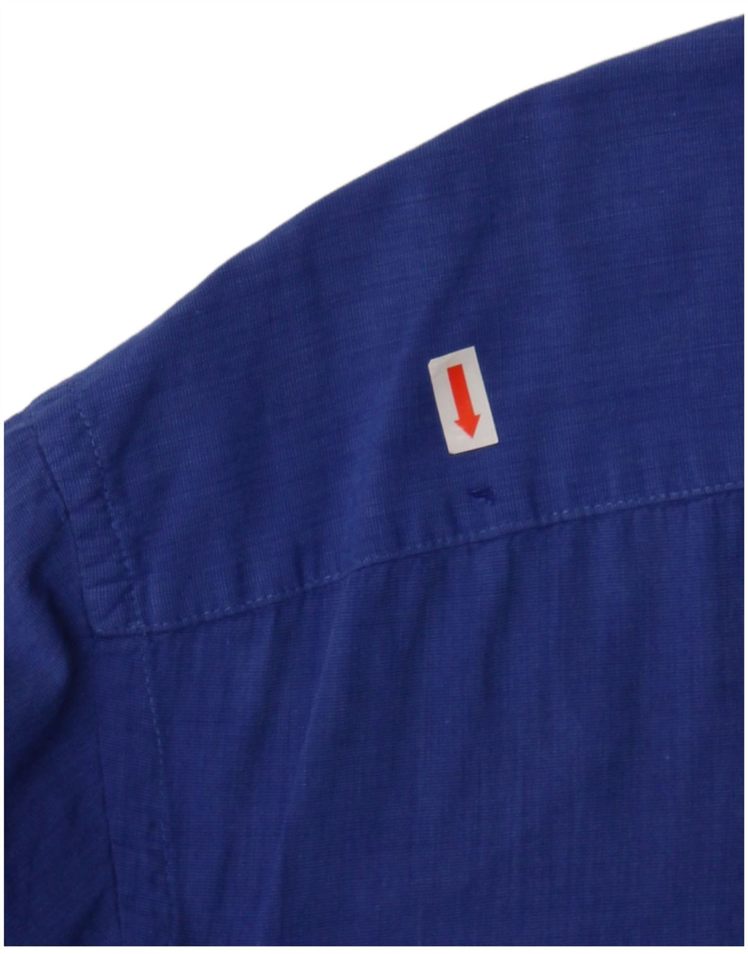 Męska koszula z krótkim rękawem Sergio Tacchini, duża, niebieska, bawełniana