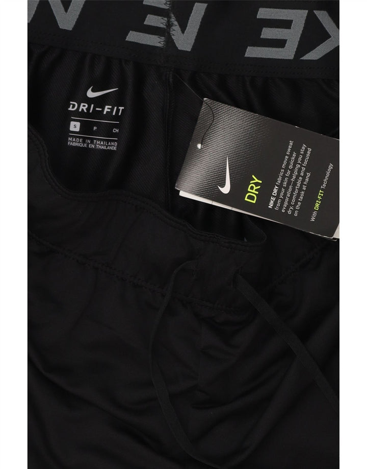 Męskie spodenki sportowe Nike Dri Fit, małe, czarne, poliestrowe