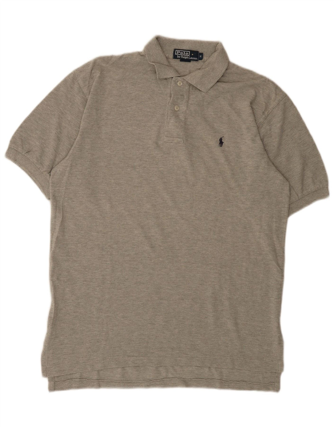 Męska koszulka polo Polo Ralph Lauren, średnia szara bawełna