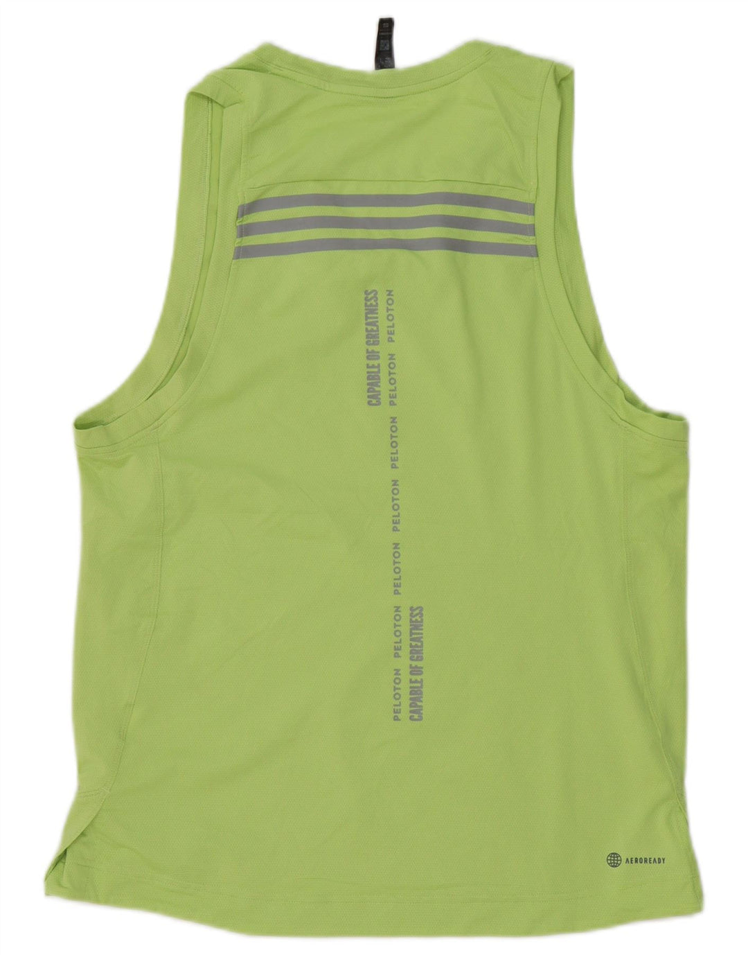 Męska kamizelka Adidas Aeroready Graphic Top, kolor średni zielony