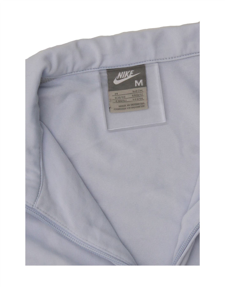 NIKE Womens Tracksuit Top Jacket UK 10/12 Medium Blue Colourblock Vintage Nike and Second-Hand Nike from Messina Hembry 