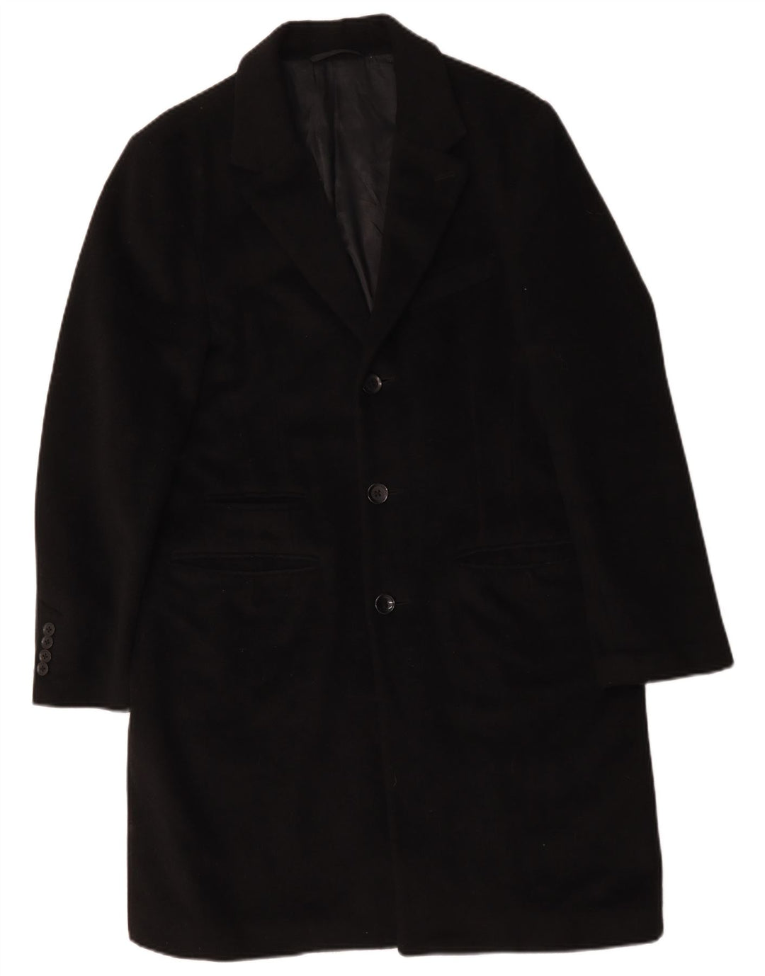 Płaszcz męski Liu Jo IT 52 XL, czarna wełna
