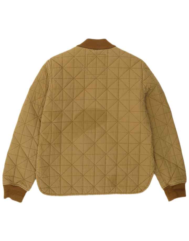 Damska pikowana kurtka Superdry UK 10, mała, bawełniana khaki