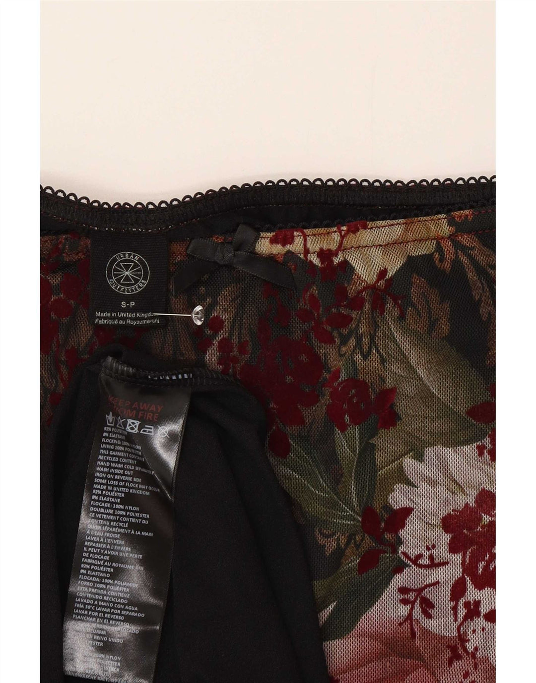 Urban Outfitters Damska spódnica Maxi Mała W26 Wielobarwny kwiatowy poliester