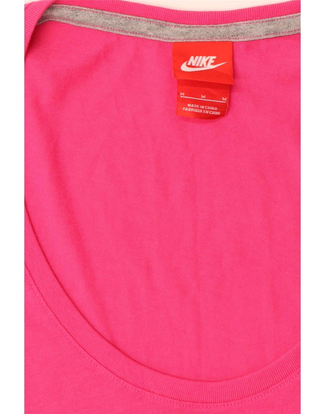 Damska koszulka z grafiką Nike Top UK 14, średni róż