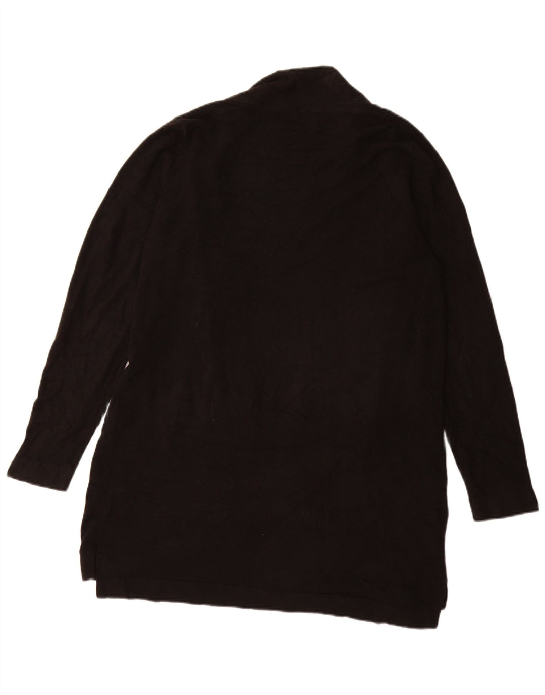 Marks & Spencer Damski sweter rozpinany o długim kroju, UK 16, duży, czarny