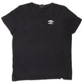 UMBRO Męski T-Shirt Top XL Czarna Bawełna