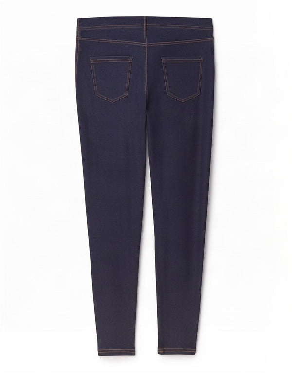 Marks & Spencer Damskie jeansy Jegging UK 12 Medium W30 L27 Granatowa bawełna