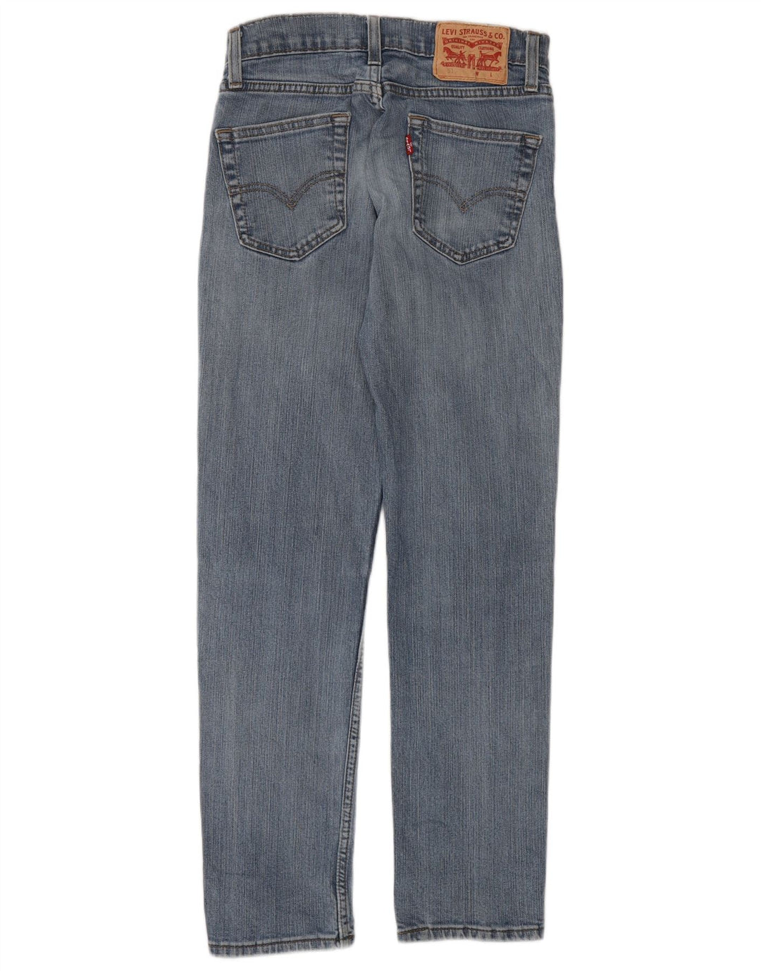 Damskie jeansy Levi's 511 Slim W28 L30 Niebieska bawełna