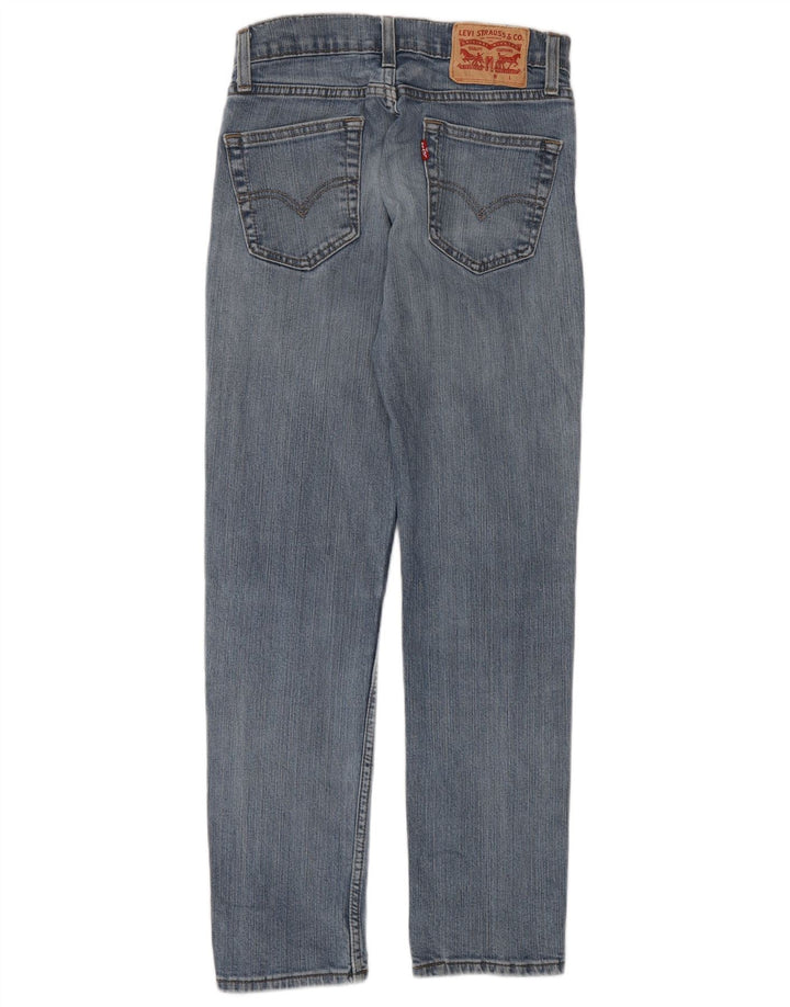 Damskie jeansy Levi's 511 Slim W28 L30 Niebieska bawełna