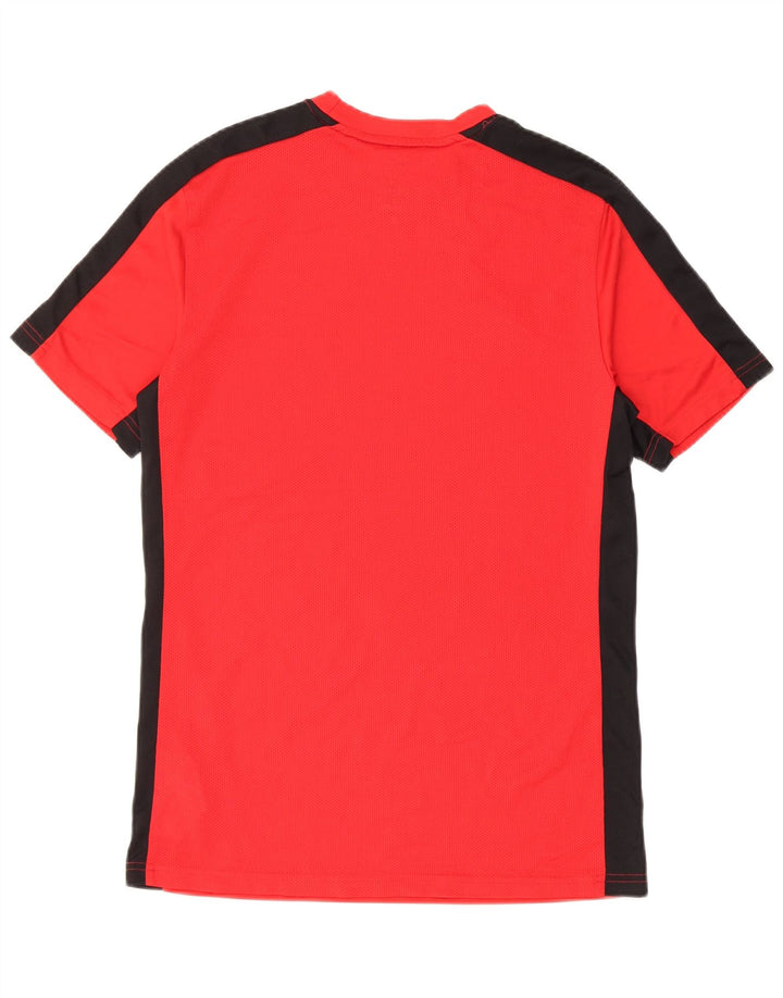 Męski T-shirt Nike Dri Fit Slim Top, poliester w kolorze średniej czerwieni