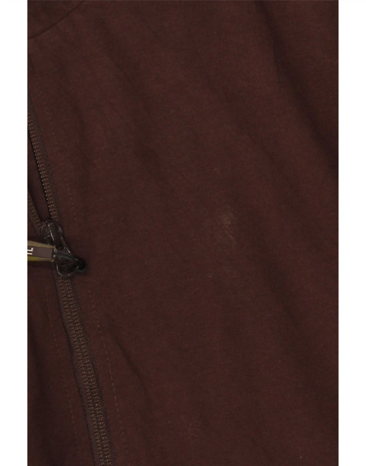 Damska kurtka dresowa FILA UK 16, duża, brązowa, bawełniana