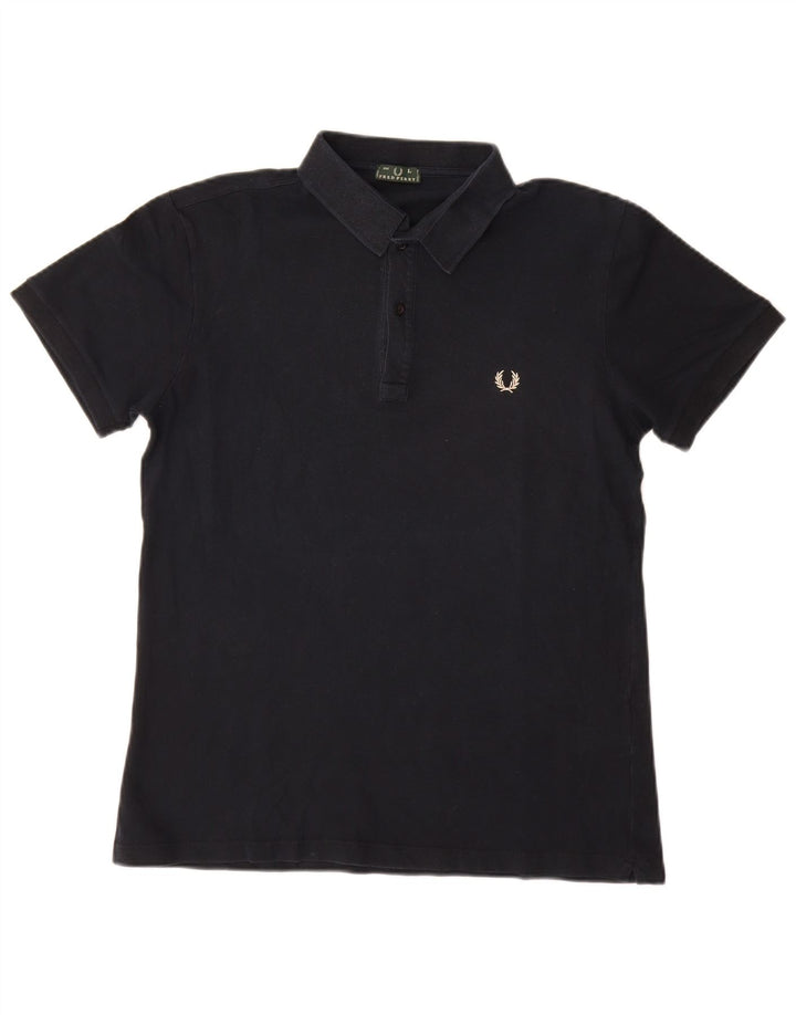 Męska koszulka polo Fred Perry, duża, granatowa, bawełniana