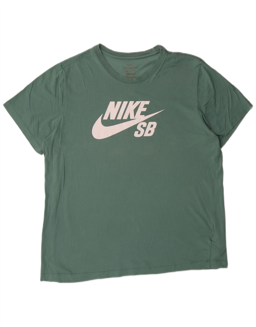 Męski T-shirt z grafiką Nike, XL, zielony, bawełniany