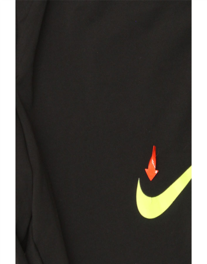 Męskie spodnie dresowe NIKE Dri Fit, poliester w kolorze średniej czarnej kolorystyki