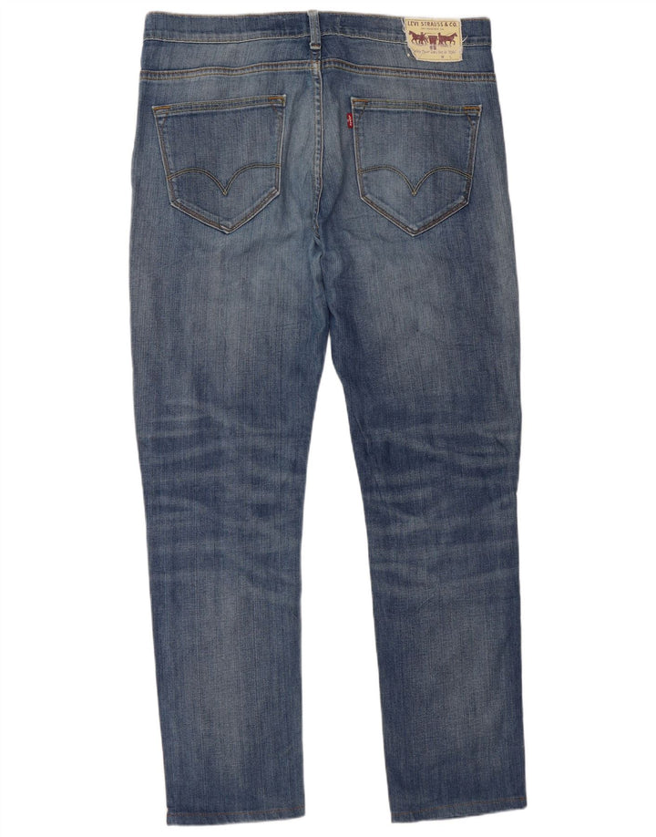 Męskie jeansy Levi's 511 Slim W38 L34 Niebieska bawełna