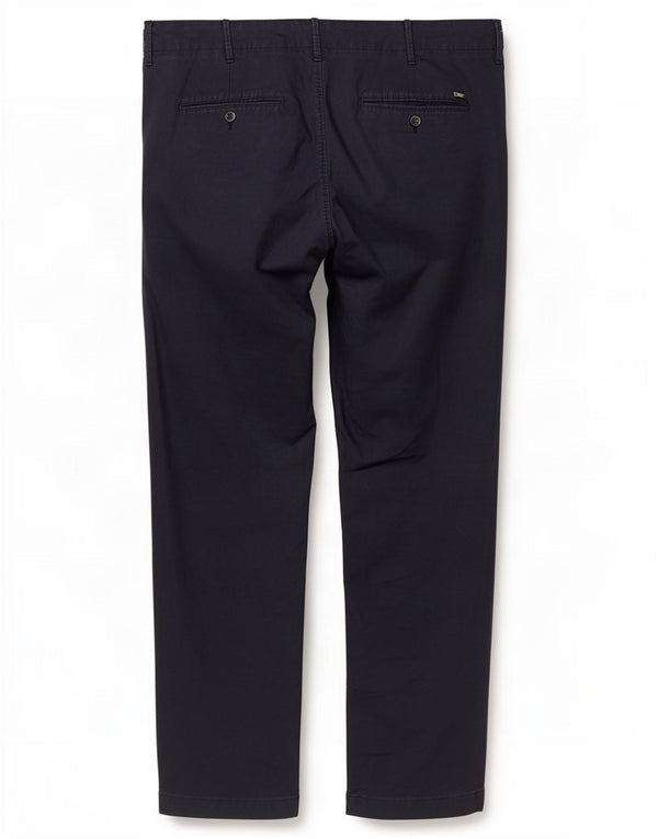 Męskie zwężane spodnie Chino Massimo Dutti EU 46 XL W36 L28 Granatowe