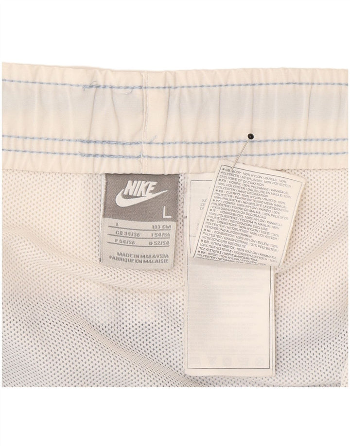 Męskie spodenki sportowe Nike, duże, niebieskie nylonowe bloki kolorów