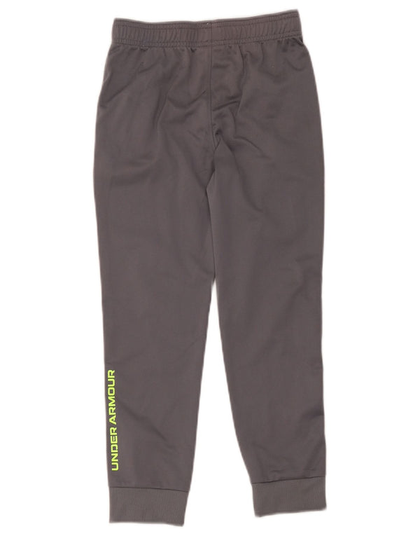 Dziewczęce spodnie dresowe Under Armour z grafiką, 6-7 lat, szare