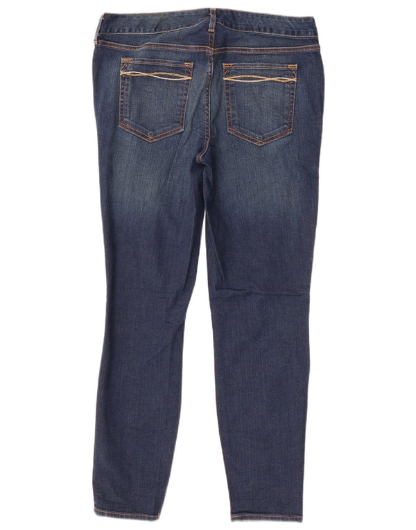Jeansy Skinny Eddie Bauer Damskie Slightly Curvy US 10 Large W32 L27 Niebieskie