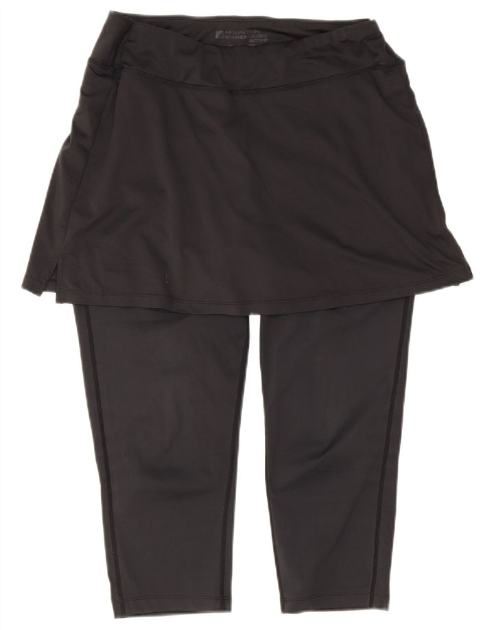 Damskie legginsy Capri Mountain Warehouse UK 14, duże, czarne, poliestrowe