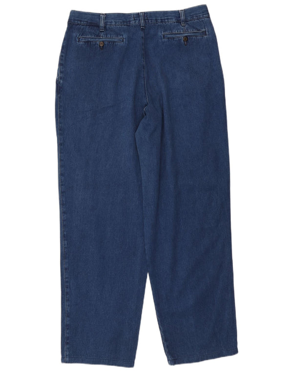Paul & Shark Mens Tapered Jeans W34 L32 Blue Cotton