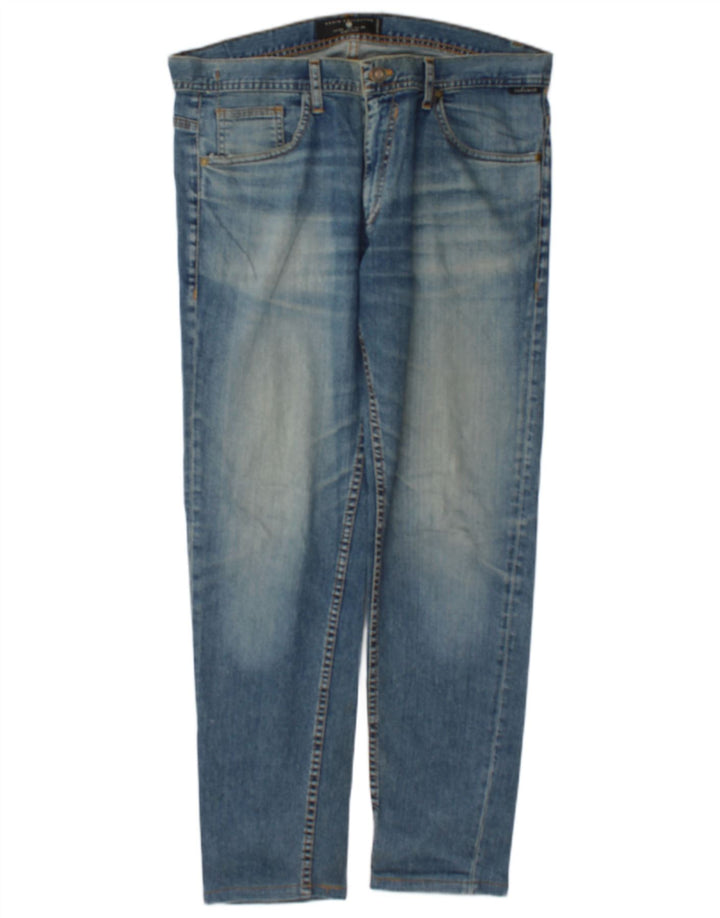 Męskie jeansy Zara Slim EU 44 Large W34 L30 Niebieskie