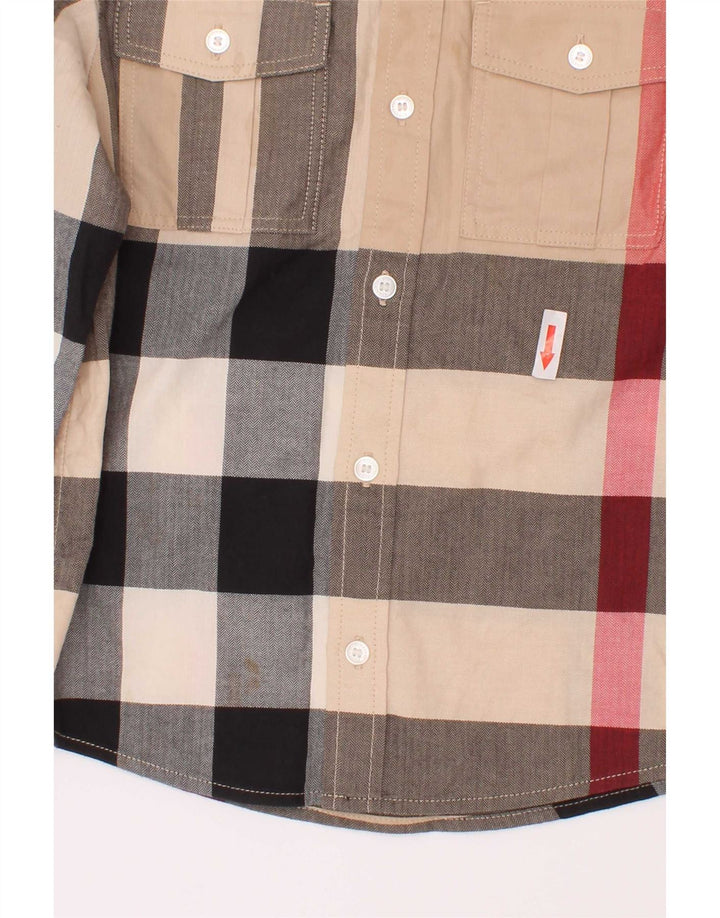 Koszula chłopięca Burberry 5-6 lat, bawełniana, wielokolorowa krata