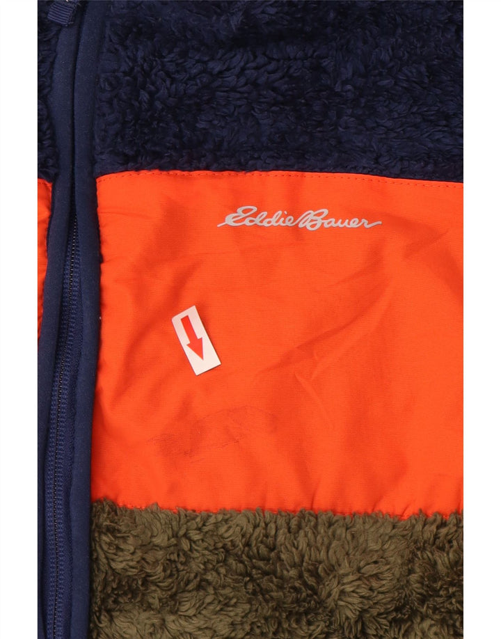 Chłopięca kurtka polarowa Eddie Bauer 10-11 lat, kolor granatowy, średni