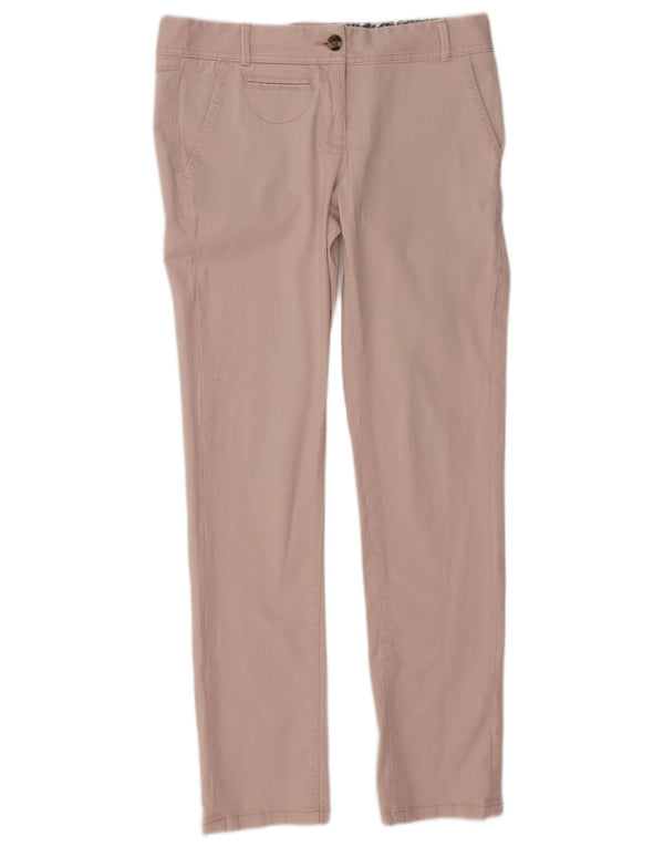 Spodnie damskie White Stuff Chino UK 10 Small W30 L29 Różowa bawełna
