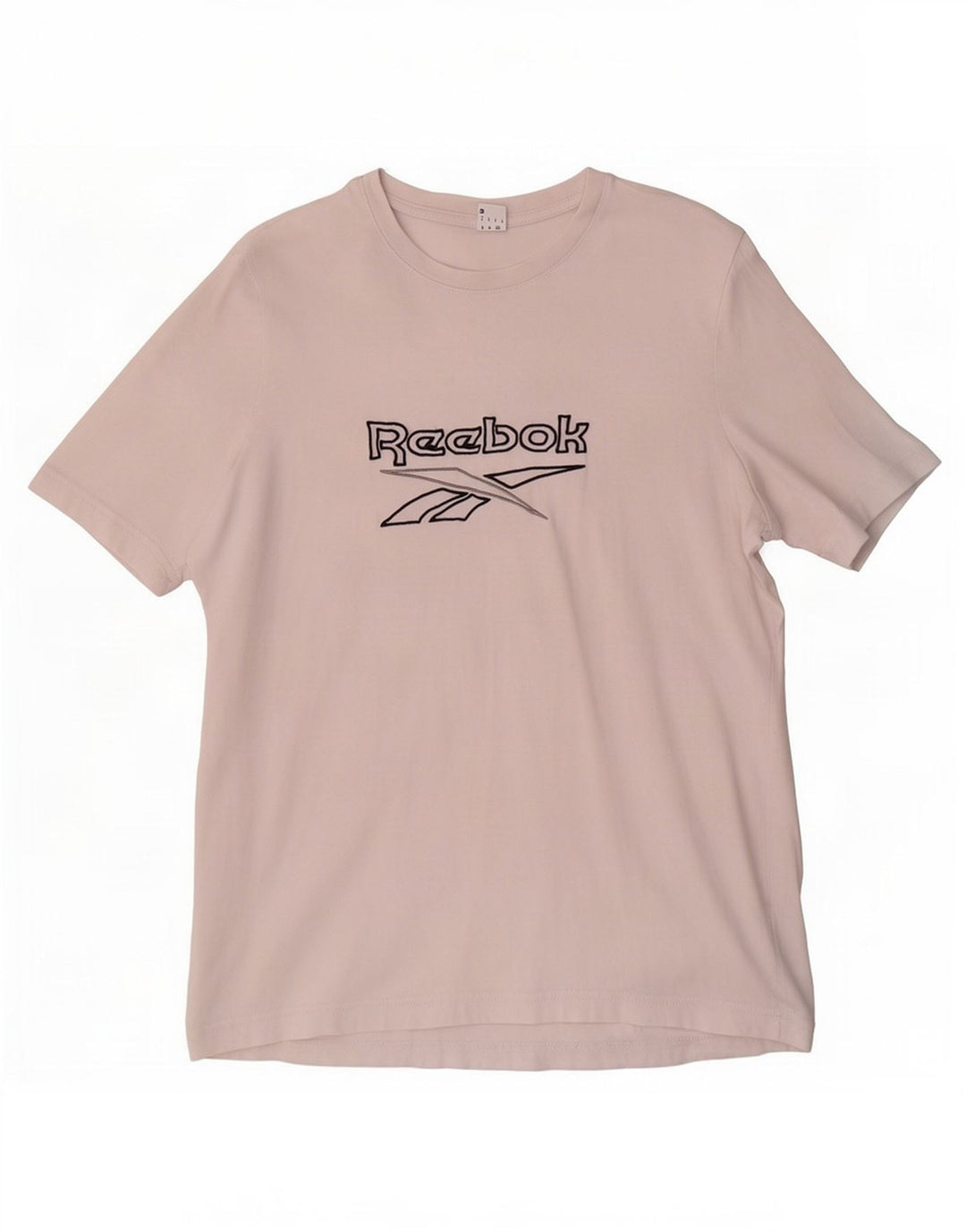 Męski T-shirt Reebok z grafiką, mały, biały, bawełniany