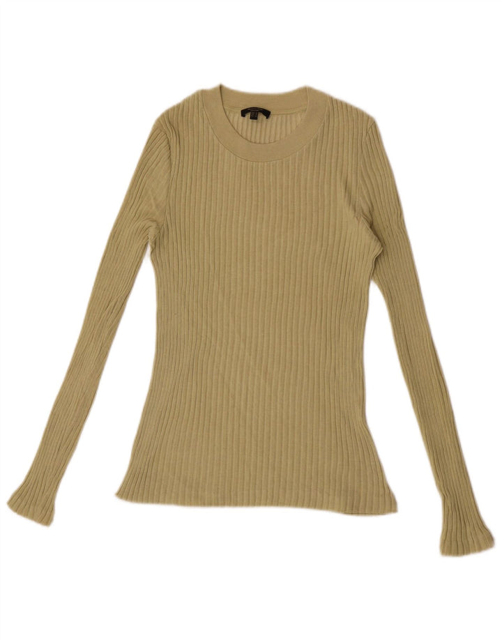 Damski top Massimo Dutti z długim rękawem, UK 8, mały khaki