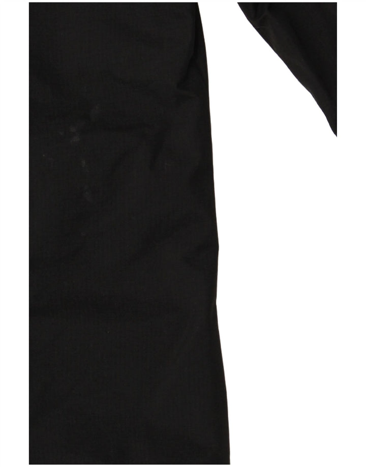 SUPERDRY Damska kurtka wiatrówka z kapturem The Windcheater UK 6 XS Czarna