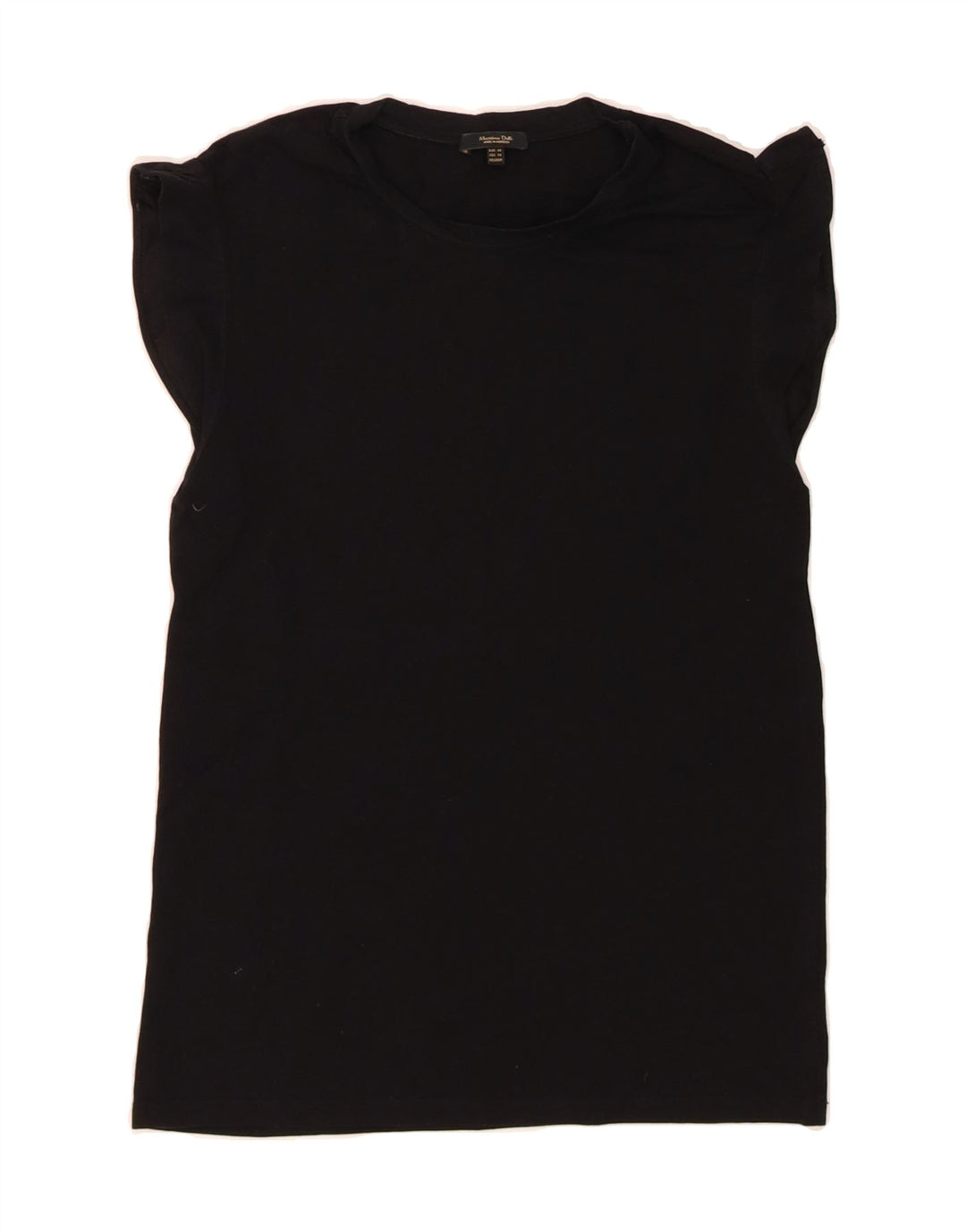 MASSIMO DUTTI Womens Sleeveless Blouse Top UK 6 XS Black Vintage Massimo Dutti and Second-Hand Massimo Dutti from Messina Hembry 