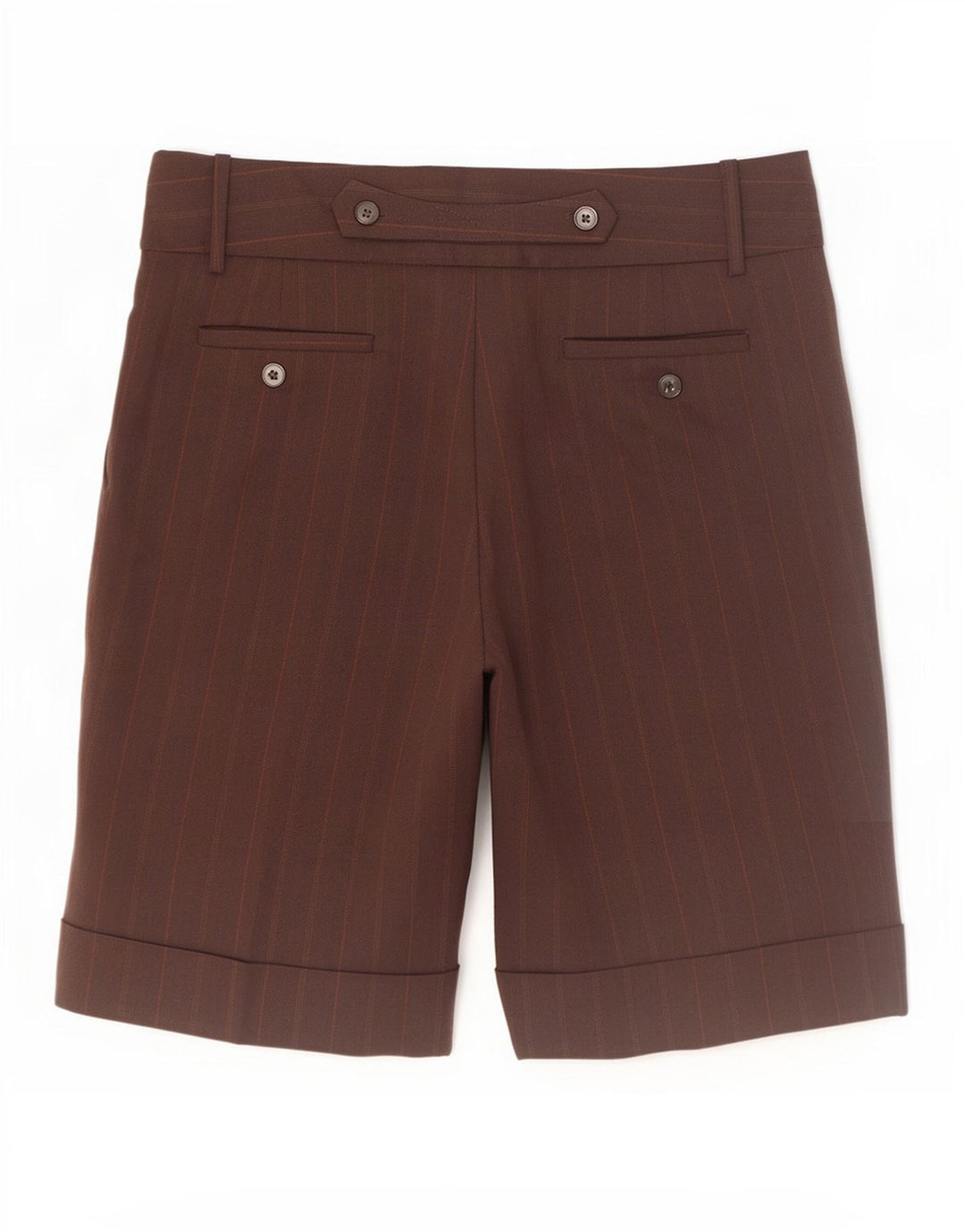 Damskie spodenki chino Zara EU 40 Medium W30, poliester w brązowe paski
