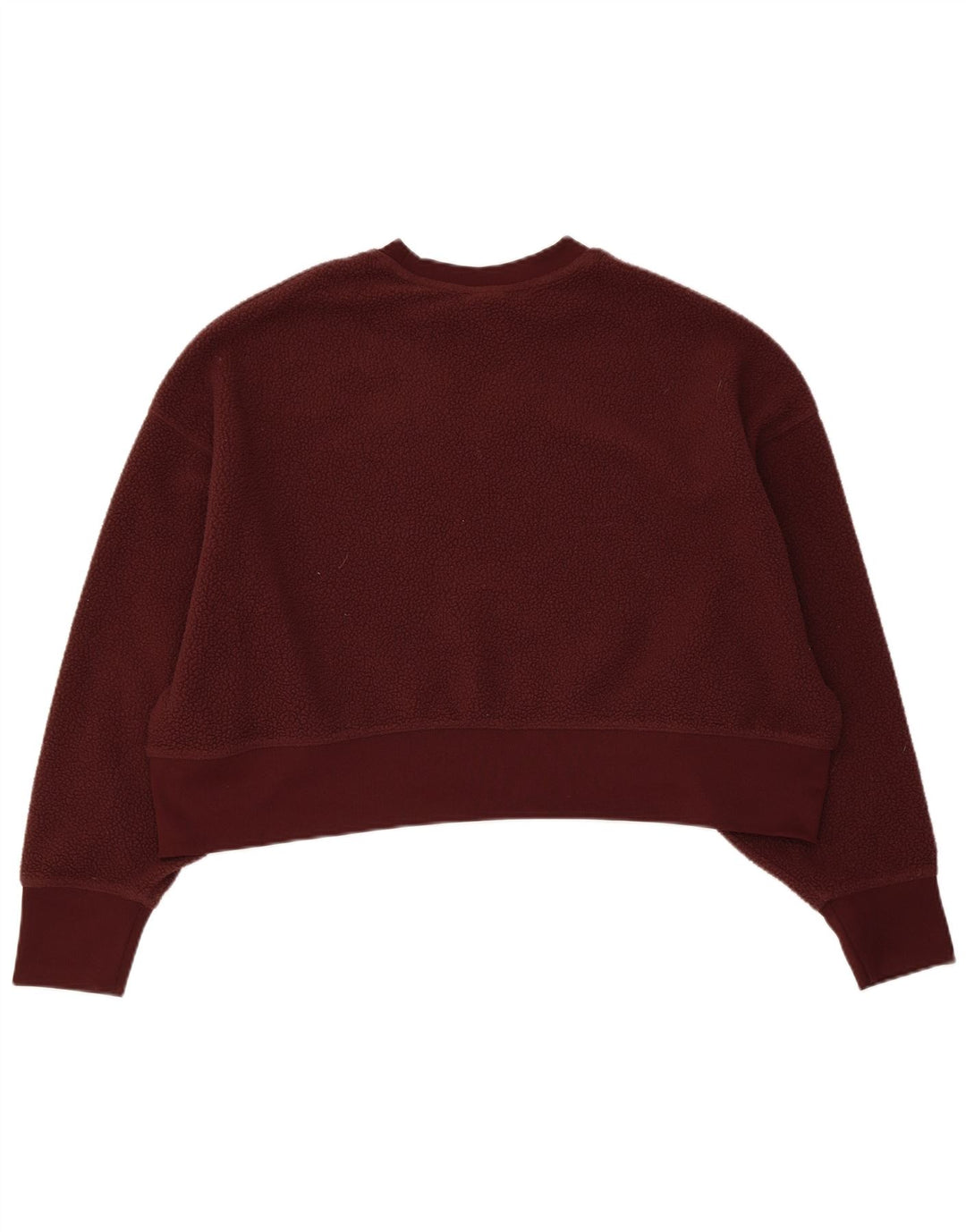 Damski sweter Nike Crop Oversized Fleece UK 10, mały, brązowy poliester