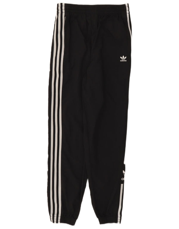 Damskie spodnie dresowe Adidas Joggers UK 10 Small Black Poliamid