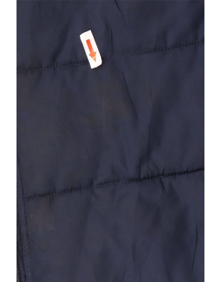 Wyściełana bezrękawnik chłopięcy Gap o regularnym kroju, 13-14 lat, 2XL, granatowy, poliester