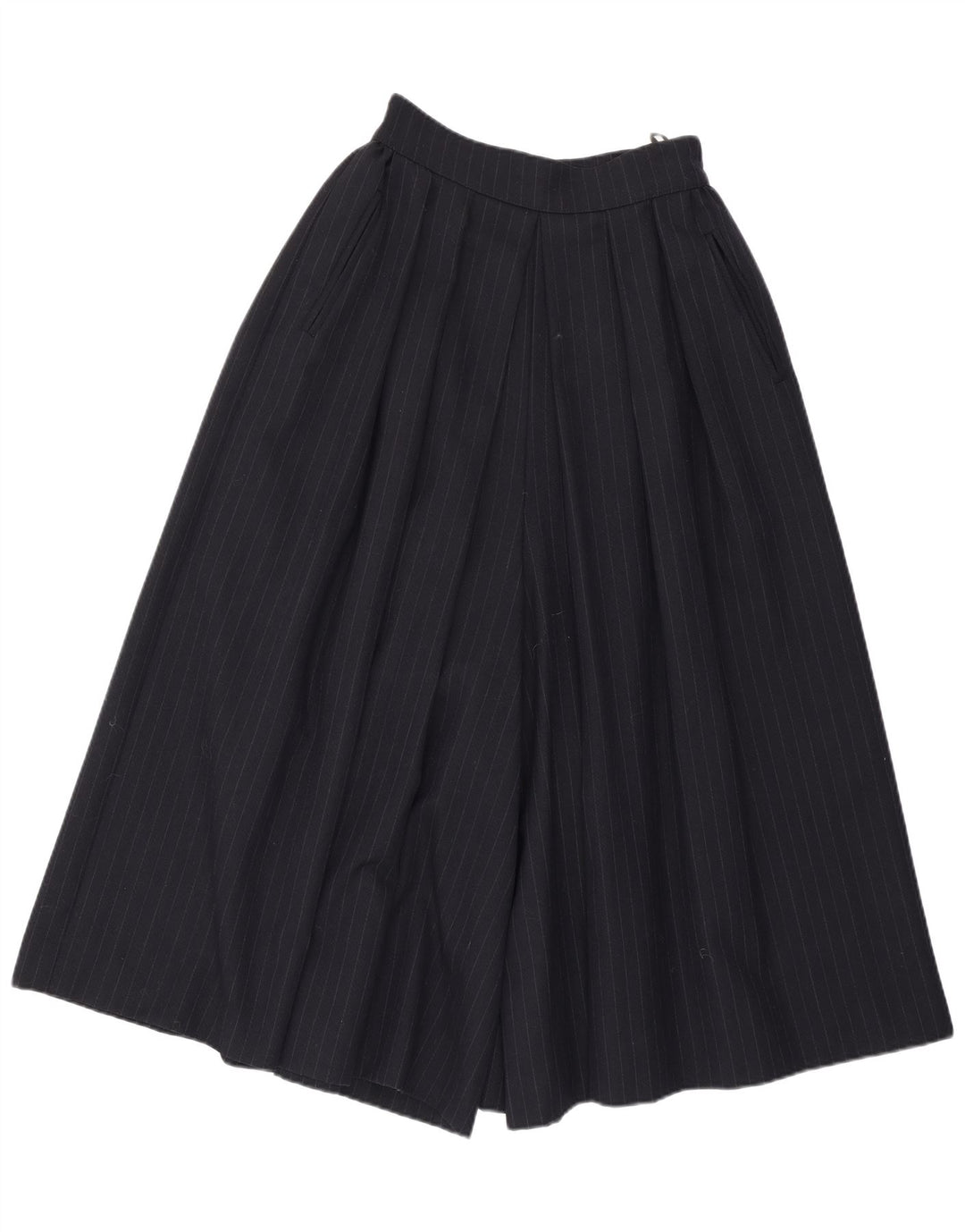 Spodnie damskie JOHN ROCHA Flare Casual UK 10 Small W25 Granatowe