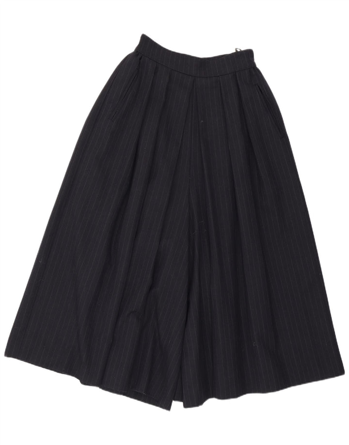 Spodnie damskie JOHN ROCHA Flare Casual UK 10 Small W25 Granatowe