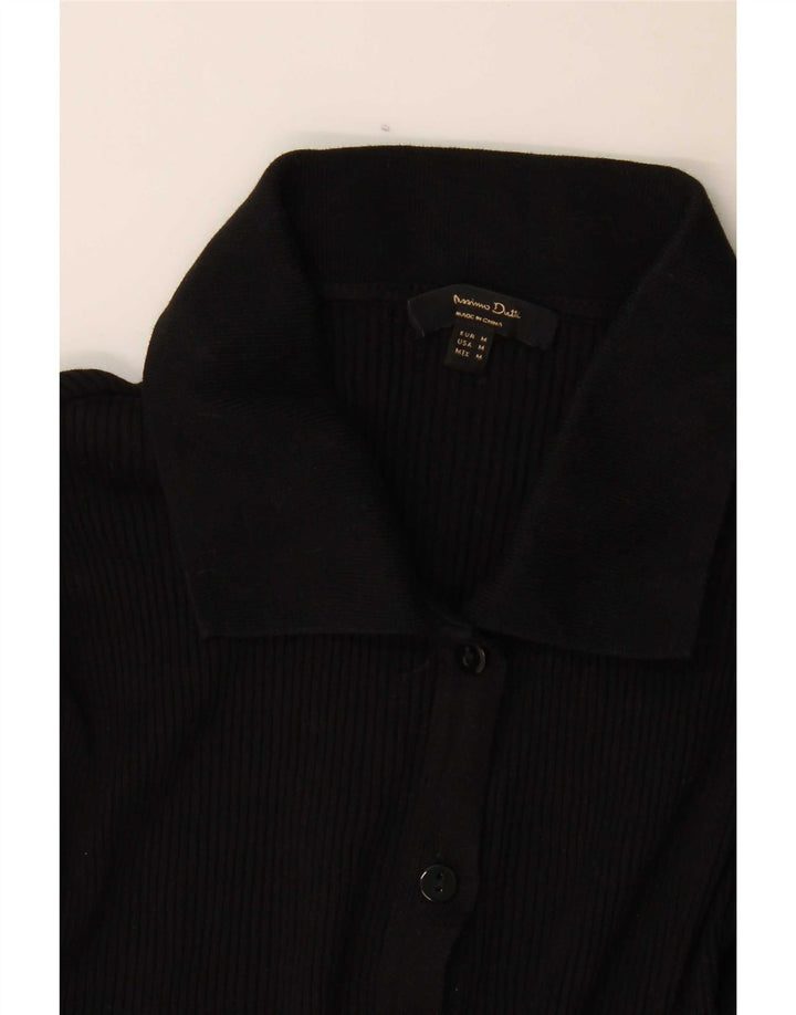 Kardigan damski Massimo Dutti Top UK 12 Medium Black