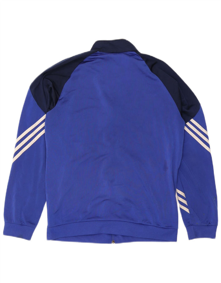 Adidas Męska bluza dresowa Top Jacket Medium Blue Colorblock Poliester
