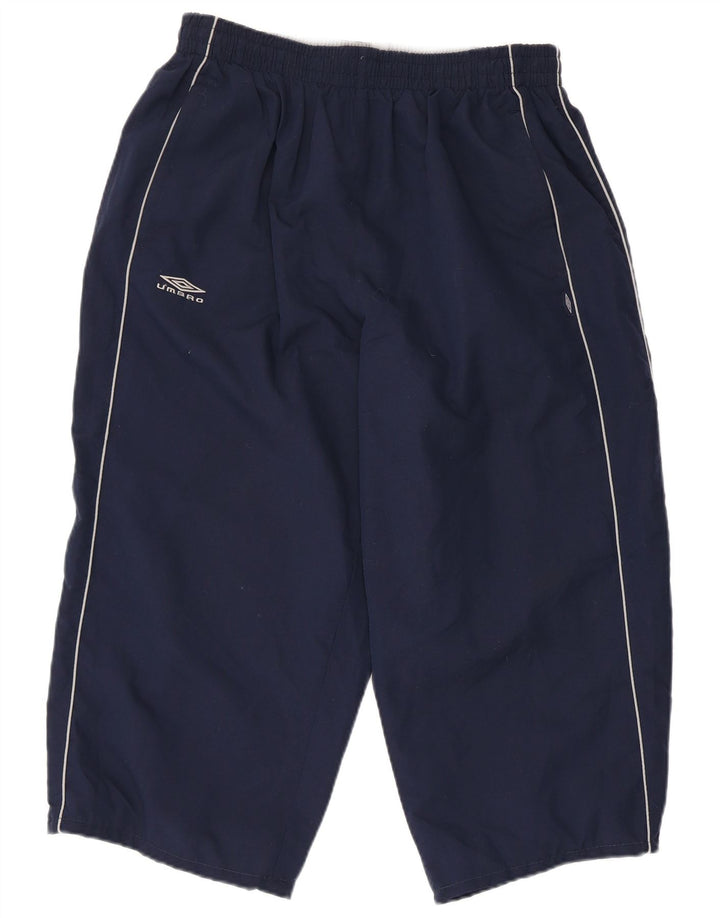 Męskie spodnie dresowe Capri Umbro XL, granatowe, poliestrowe