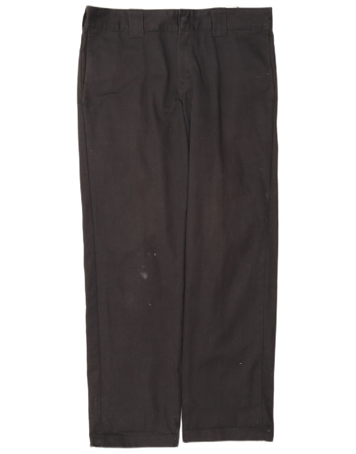 Męskie spodnie chino Dickies Slim Straight W32 L32 Czarny poliester